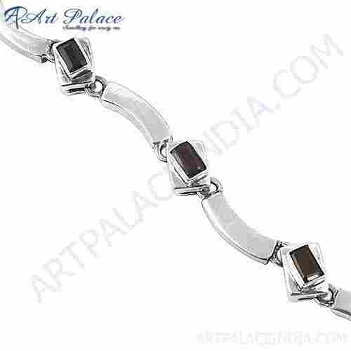 925 Sterling Silver, Unique Handmade Jewelry Designs In Silver Gemstone Bracelets Jewelry
