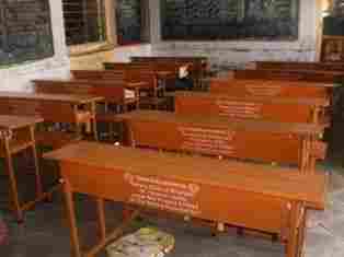 3 Seater School Bench
