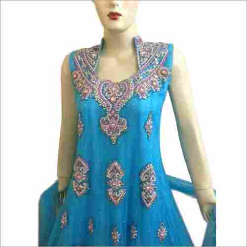 Embroidered Party Wear Anarkali