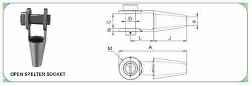 Open Type Spetter Sockets