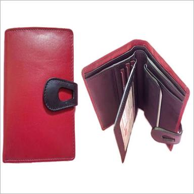 Red Designer Color Wallets