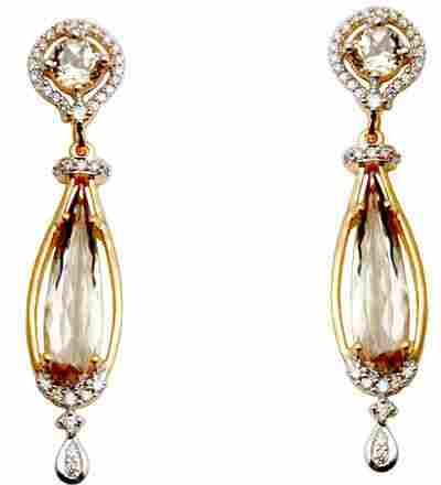 Graceful Diamond Earrings Jewelry Set
