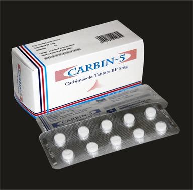 5 Mg Carbimazole Tablets Store In Cold/Dry Place