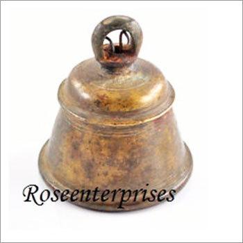 Brass temple bell indian