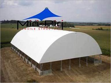 White Lightweight Fabric Structure