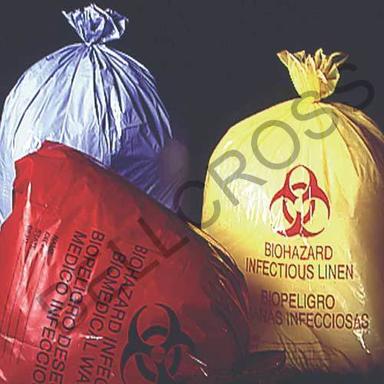 Red Incinerable Waste Bag