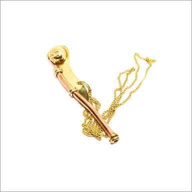 Brass Shiny Nautical Key Chain