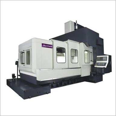 White Double Column Vmc Machine