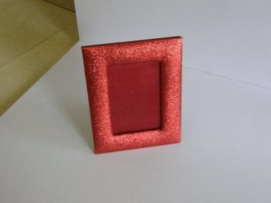 Red Leather Photo Frame
