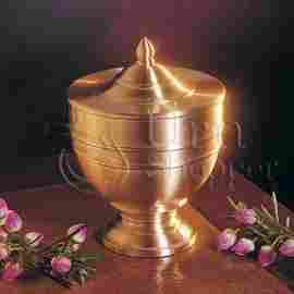 Inspiration Brass Metal Token Cremation Urn