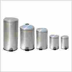 Cover Stainless Steel Dust Bins