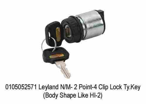 Leyland NM- 2 Point-4 Clip Lock Ty.Key 