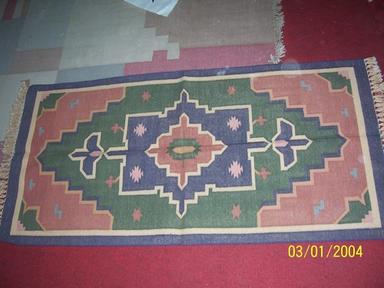 Indoor Outdoor Rug Back Material: Canvas Latex
