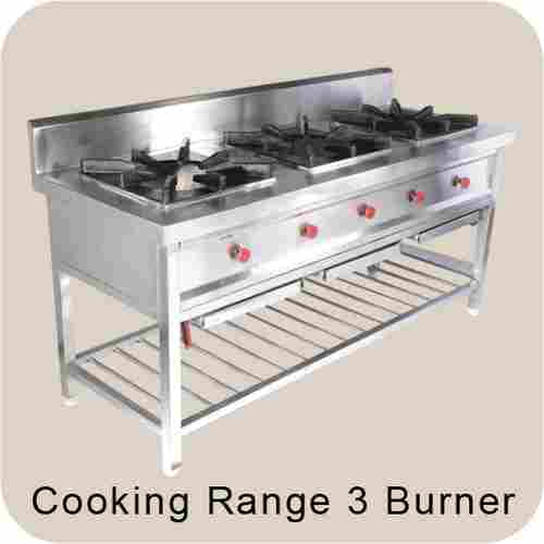 Three Burner Cooking Range