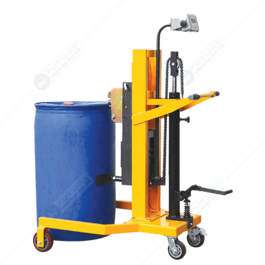 Yellow And Black Portable Stacker