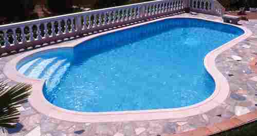 Backyard swimming pool