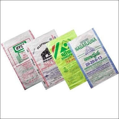 White And Green Hdpe Bags