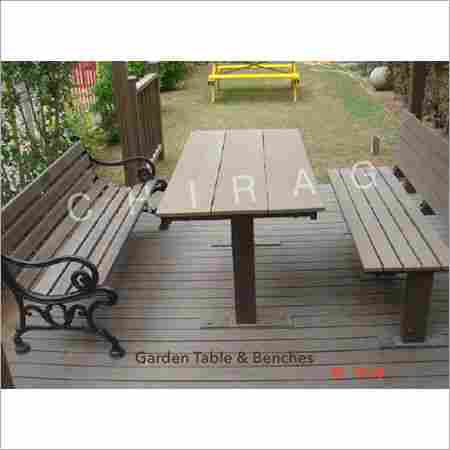 Garden Bench Tables