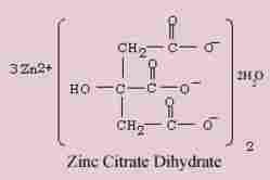 Zinc Citrate Dihydrate