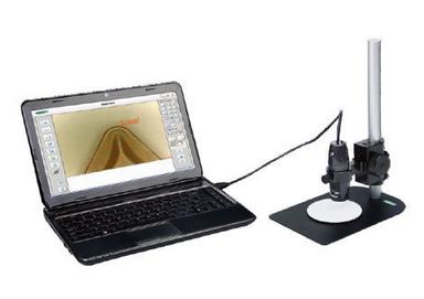 Silver Digital Microscope With Stand
