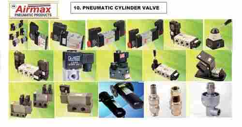 Pneumatic cylinder valves