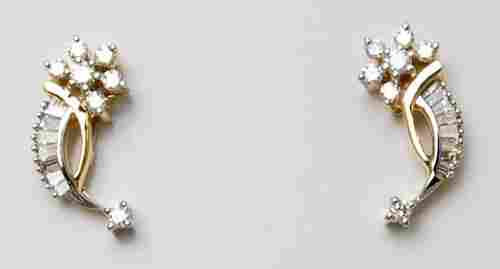 Cluster Design Diamond Earring Designer