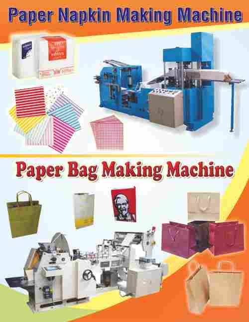 PAPER NAPKIN TISSUE PAPER MAKING MACHINE