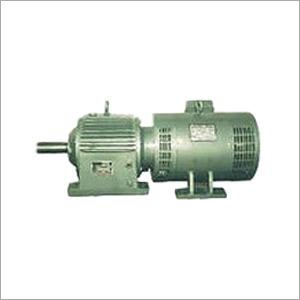 Green Three Stage Helical Dc Gear Motor
