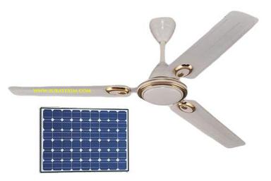 Shell &Amp;Amp; Blade Are Of Metal Solar Powered Ceiling Fan