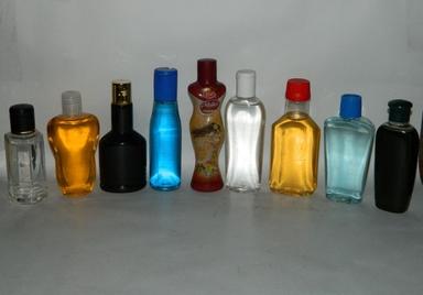 Transparent Hair Oil Plastic Bottles
