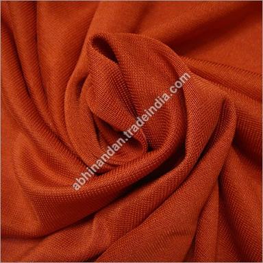 Orange ( Also Available In Different Color) Silk Warp Knitting Fabric