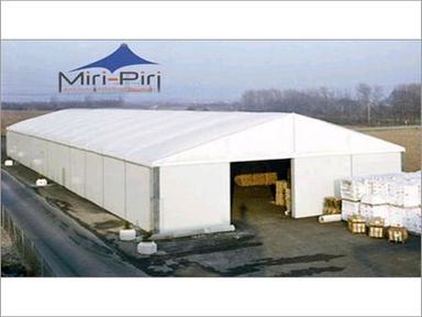 White Portable Tensile Fabric Structure