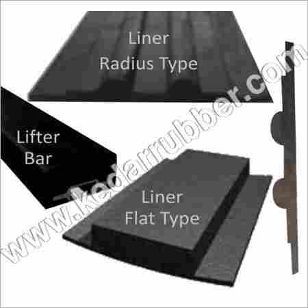 Shell Plate Rubber Liner