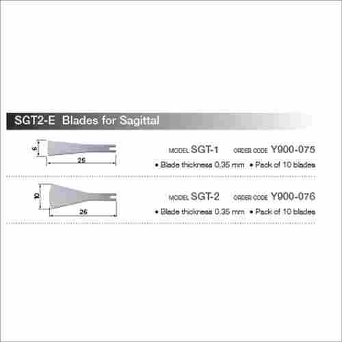 Sagittal Blades