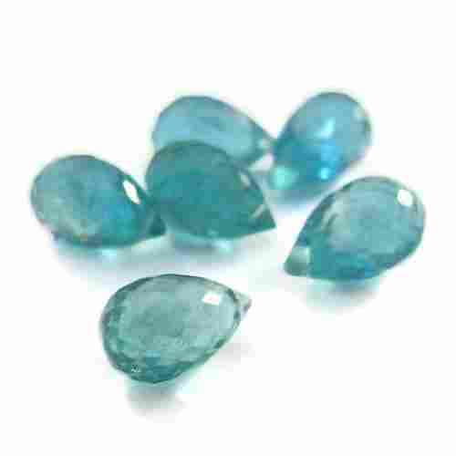 Blue Topaz Briolette Gemstone Beads