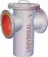 Cast Iron T Type Strainer Flanged