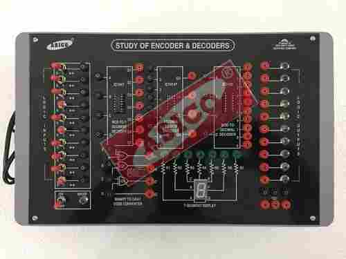 Study of Encoder and Decoder Circuits