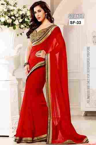 Bollywood Replica Red Saree