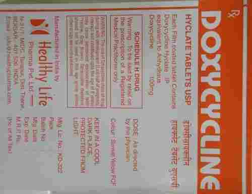 Doxycycline Dispersible Tablets  