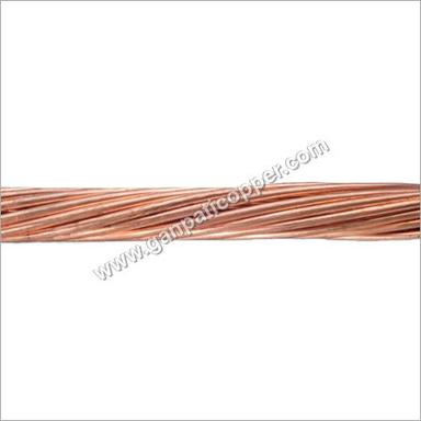 Golden Bare Stranded Copper Wire