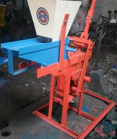 Red Compressed Earth Block Machine