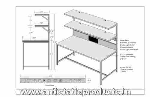 Professional Working ESD Workstation