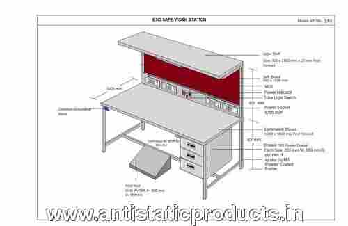Industrial Safety ESD Workstation