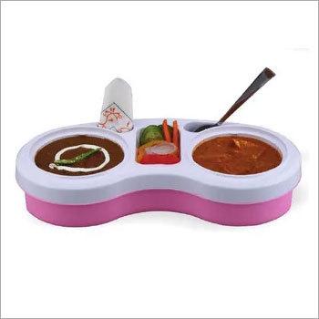 Pink Built In Salad Bar Spoon Stand And Napkin Holder