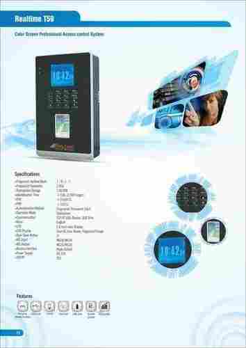 Color Screen Access Control System