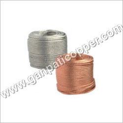 Golden Bunched Stranded Flexible Copper Rope