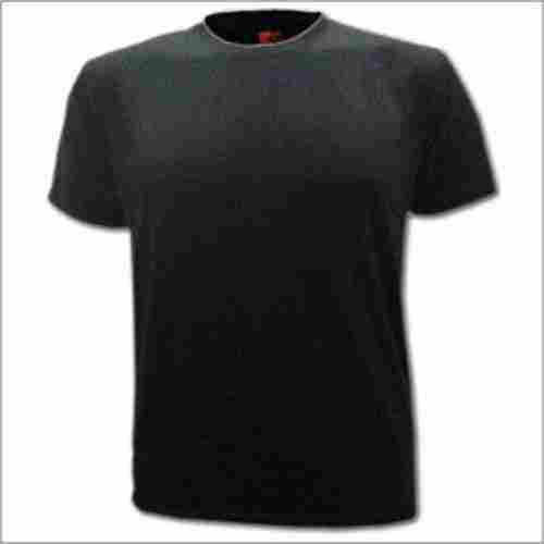 Round Neck Black T - Shirt