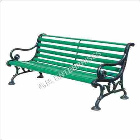 Light Cast Iron Garden Bench