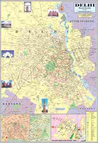Delhi Political map
