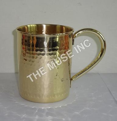 Brass Barrel Mug